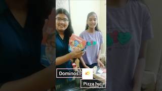 Dominos vs Pizza Hut  Which one tastes best  Foodbattle jumbopizza pizzacravings FoodiesisterS [upl. by Wadleigh]