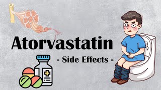 Atorvastatin Side Effects  What Are The Major Adverse Effects Of Atorvastatin [upl. by Eblehs750]