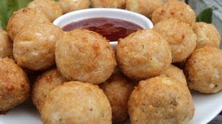 HOW TO MAKE CHICKEN BALLS [upl. by Yeleak383]