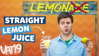 Will Kids Drink Lemon Juice Mberry Challenge [upl. by Yesac664]