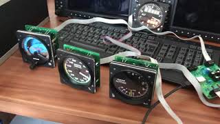 Unboxing of Flight Illusion gauges and first runup with P3D v4 [upl. by Ramal761]