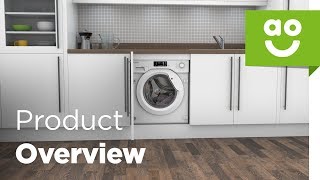 Hoover Washing Machine HBWM814D Product Overview  aocom [upl. by Solakcin]