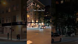 San Francisco at night California USA sf sanfrancisco california night usashorts travelusa [upl. by Aieka]