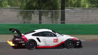 Vuelta Rápida Porsche 911 RSR Monza Volante [upl. by Ellerred]