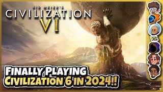 Finally Playing Civilization VI in 2024  Civilization 6 Multiplayer  ft The Wholesomeverse [upl. by Pontius]