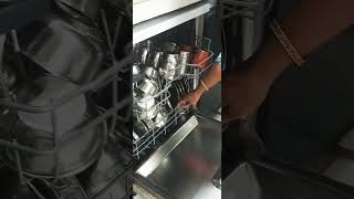 How to use Dishwasher  What all utensils can be washed in Dishwasher  short shorts dishwasher [upl. by Hodgkinson433]