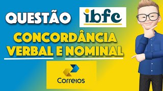 CONCURSO CORREIOS Macetes para resolver Concordância verbal e nominal [upl. by Akoyin]