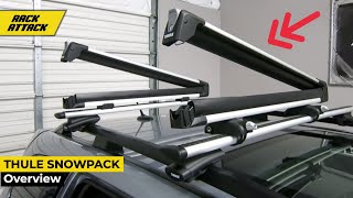 Thule SnowPack Ski amp Snowboard Carrier Overview And Installation [upl. by Ailes]