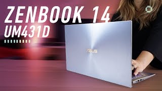 ASUS ZenBook 14 UM431D Review The Prettiest Ryzen Ultrabook [upl. by Llednil]