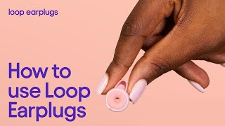 How to Put in Earplugs — For Loop Beginners [upl. by Aihselat]