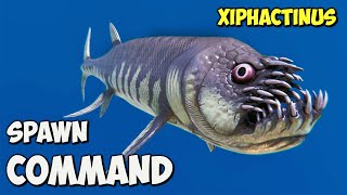 Xiphactinus ARK Survival Ascended Spawn COMMAND  How To Summon XIPHACTINUS Code ASA [upl. by Katusha905]