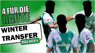 Winter Transfer für Werder  4 FÜR DIE RAUTE [upl. by Asilaj]