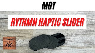 Mot Rythmn Haptic Slider Fidget Toy Fablades Full Review [upl. by Aneloaup]