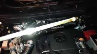 2014 Nissan Juke MR16DDT 16L TurboCharged I4 Engine  Checking Dipstick Level After Oil Change [upl. by Fanni]