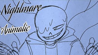 Reckless Battery Burn Nightmare Sans Animatic [upl. by Auroora214]