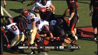 ESPN Football Princeton vs Harvard Highlights [upl. by Annoel]