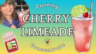 Using a Steam Juicer and Steam Canner to Make and Can Homemade Cherry Limeade ConcentrateSO GOOD [upl. by Eisor]