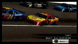 3 Random Races on NASCAR 09 PS2 [upl. by Otrebron]