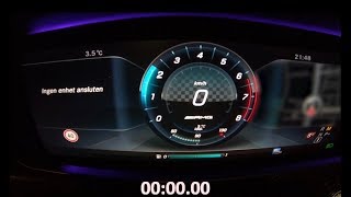 MercedesBenz AMG E43 T 4MATIC  0100 KMH ACCELERATION [upl. by Arlene911]