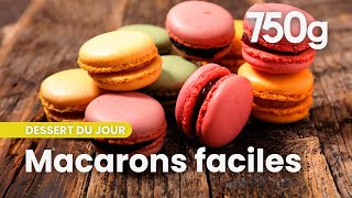 Comment réussir ses Macarons facilement   750g [upl. by Aicirtan]