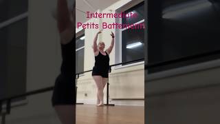 Petits Battements exercise from RAD Intermediate Ballet [upl. by Leighland]