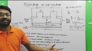 Meter Bridge  Slide Wire Bridge  Current Electricity Class 12 physics prekshit sir cbse bseb [upl. by Orteip]