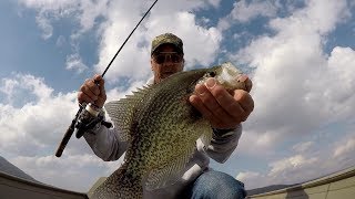 PreSpawn Crappie Fishing With The Ultimate Crappie Jig Head [upl. by Yrrad]