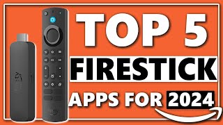 5 Must Have Free Firestick Apps For 2024 [upl. by Rebeca115]