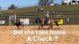 Jennys First Rodeo  Breakaway Roping Did She Take Home A Check [upl. by Navillus]