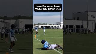 Jake Bobo absolutely MOSSING Titans DBs nfl seahawks [upl. by Keg]