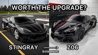 C8 Stingray vs C8 Z06 Upgrade  Is It Worth It [upl. by Huldah975]