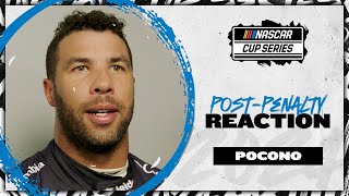 Full Interview Bubba Wallace credits Kevin Harvick for attitude change postChicago  NASCAR [upl. by Nipsirc]