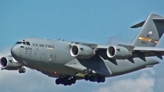 C17 Globemaster III USAF Yokota Airbase 横田基地 [upl. by Tse464]