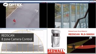 OPTEX  REDSCAN  8 zone Camera Control [upl. by Sanferd]