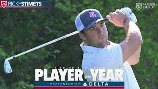 2023 Mass Golf Player of the Year  Ricky Stimets [upl. by Gnil]