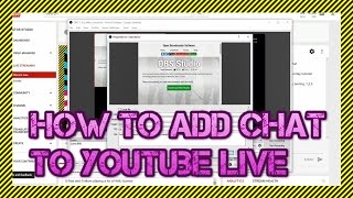 How To Add A Transparent Chat Overlay to YouTube Live Streams Using OBS [upl. by Novahc]