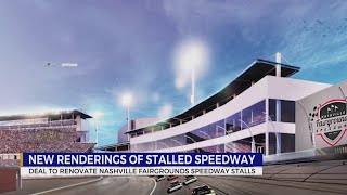 New renderings of Nashville Fairgrounds Speedway released amid stalled deal [upl. by Deehan]