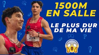 Le 1500m le PLUS DUR DE MA VIE 😱  Meeting indoor dathlétisme  Liévin [upl. by Marela]