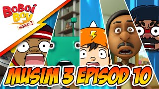 Episod 10 Papa Zola amp Mama Zila  BoBoiBoy Musim 3 [upl. by Airotnes63]