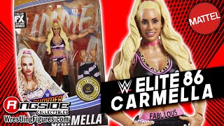 WWE Figure Insider Mattel WWE Elite 86  Carmella Wrestling Action Figure [upl. by Aicemed]