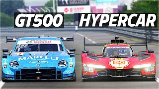 HYPERCAR vs GT500 At LE MANS [upl. by Buff126]