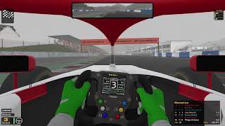 iRacing  F4 Okayama rain [upl. by Anoynek]