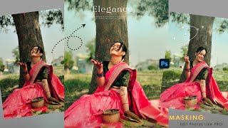 Photoshop Masking Secrets Revealed😮 BEST Outdoor Photo Editing Preset [upl. by Araccat151]