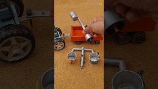 Mini tractor project mini motor water pump science project video [upl. by Tichonn]