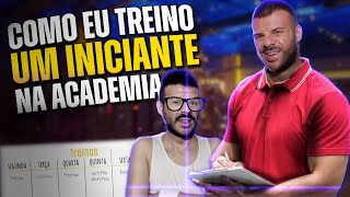 COMO EU RECEBO UM ALUNO INICIANTE NA ACADEMIA I MELHORES DICAS E EXERCÍCIOS [upl. by Woolson]