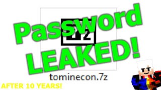 tominecon7z PASSWORD HAS BEEN JUST GOT LEAKED [upl. by Hooge562]