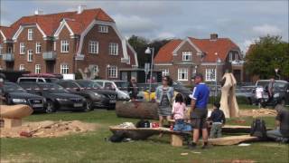 INTERNATIONAL TRÆSKULPTUR SYMPOSIUM I RINGKØBING 2016 [upl. by Schober]