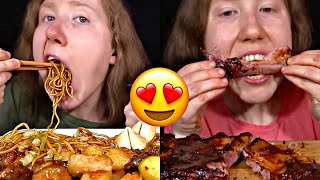 SongByrd ASMR teaches you how to eat the RIGHT way😍 [upl. by Mill]