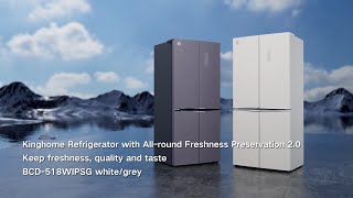 Kinghome Refrigerator with Allround Freshness Preservation 20 [upl. by Nnav927]