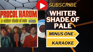 WHITER SHADE OF PALE  KARAOKE  MINUS ONE  Arman KTV [upl. by Enerahs]